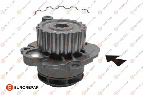 Water Pump, engine cooling (1623098880)
