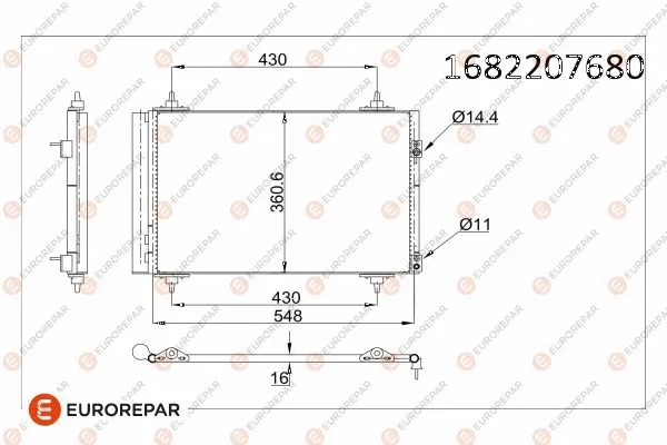 Condenser, air conditioning (1682207680)