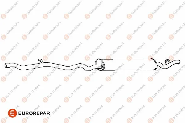 Rear Muffler (E12845L)