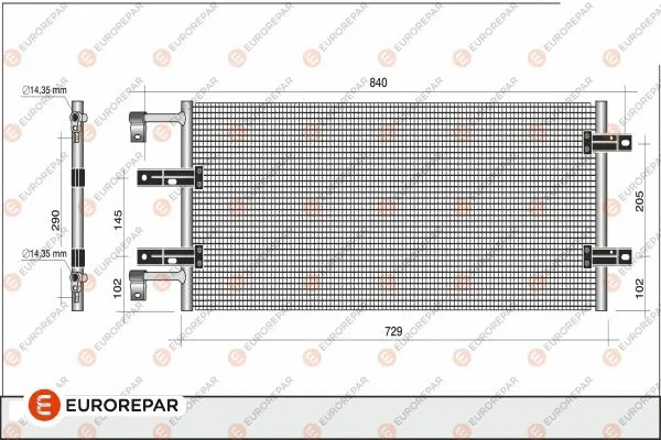 Condenser, air conditioning (1609636480)
