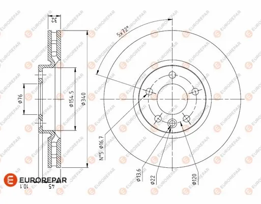 Brake Disc (1618886680)