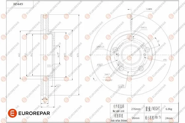 Brake Disc (1684289180)