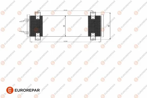 Condenser, air conditioning (E163368)