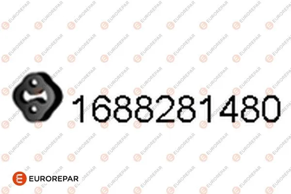 Rubber Strip, exhaust system (1688281480)