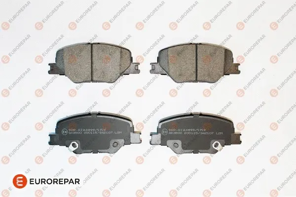 Brake Pad Set, disc brake (1667816880)