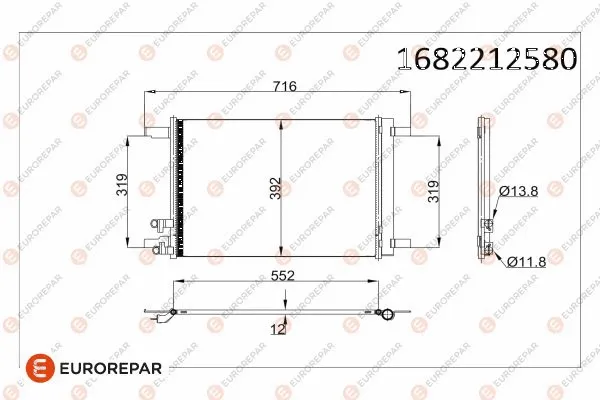 Condenser, air conditioning (1682212580)