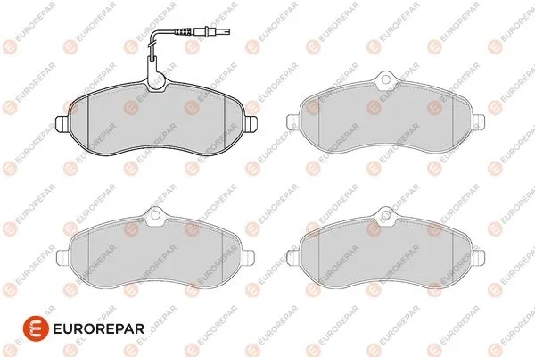 Brake Pad Set, disc brake (1686265980)