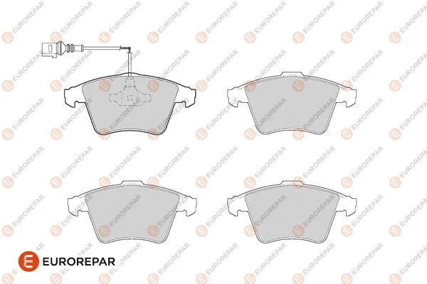 Brake Pad Set, disc brake (1686275280)