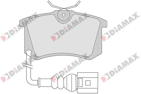 Brake Pad Set, disc brake (N09553)
