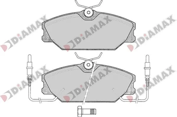 Brake Pad Set, disc brake (N09792)