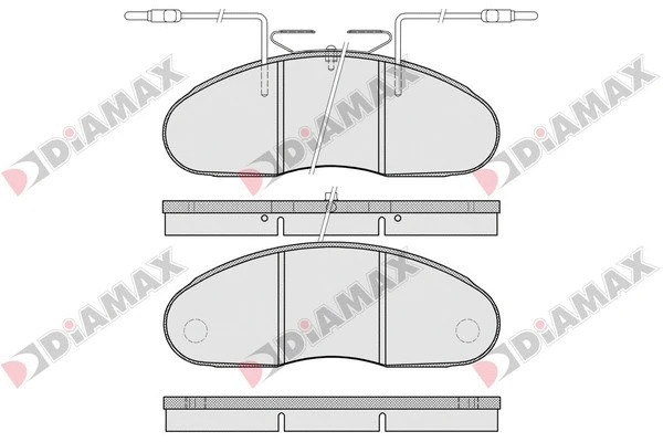 Brake Pad Set, disc brake (N09216)