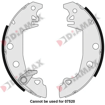 Brake Shoe Set (N01048)