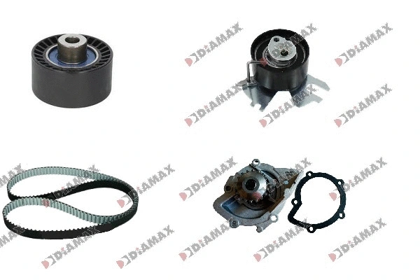 Water Pump & Timing Belt Kit (A6075WP)