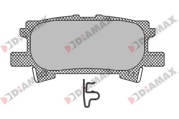 Brake Pad Set, disc brake (N09576)