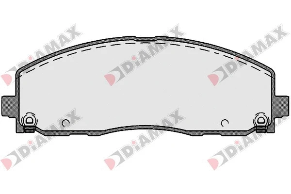 Brake Pad Set, disc brake (N09664)
