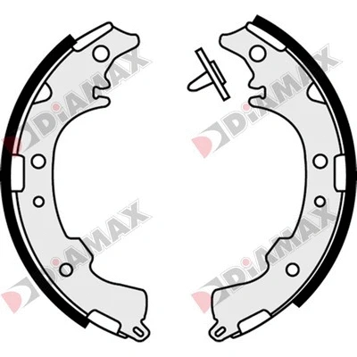 Brake Shoe Set (N01298)
