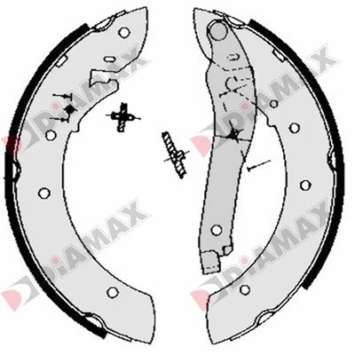 Brake Shoe Set (N01042)