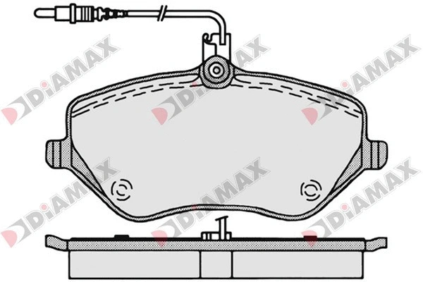 Brake Pad Set, disc brake (N09062)