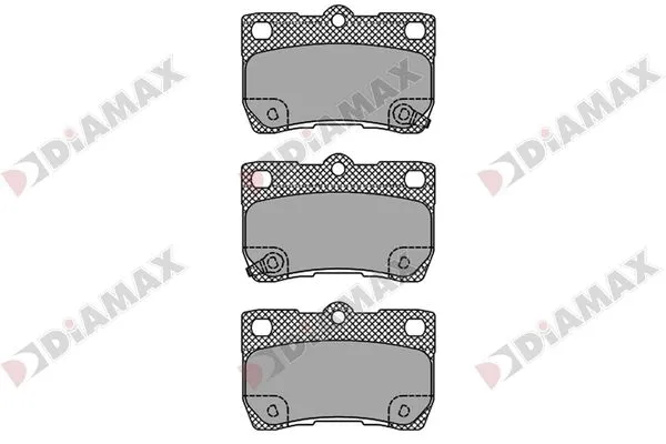Brake Pad Set, disc brake (N09750)