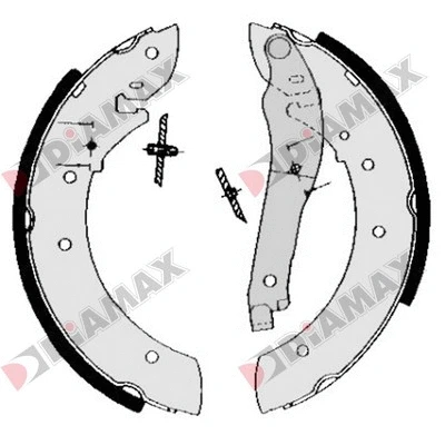 Brake Shoe Set (N01024)