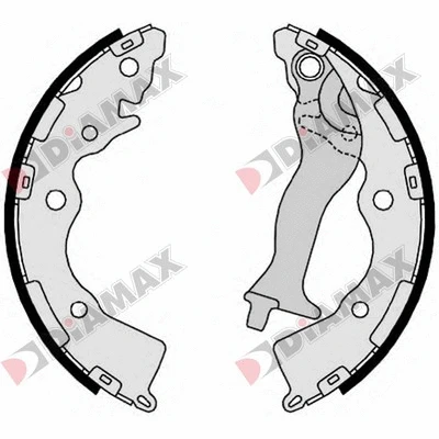 Brake Shoe Set (N01360)