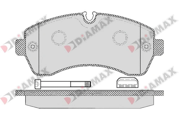 Brake Pad Set, disc brake (N09199K)