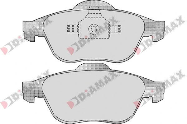Brake Pad Set, disc brake (N09037)