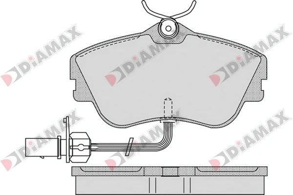 Brake Pad Set, disc brake (N09548)