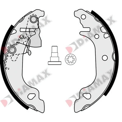 Brake Shoe Set (N01300)