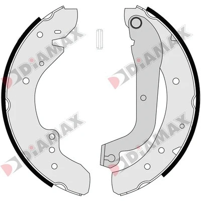 Brake Shoe Set (N01120)
