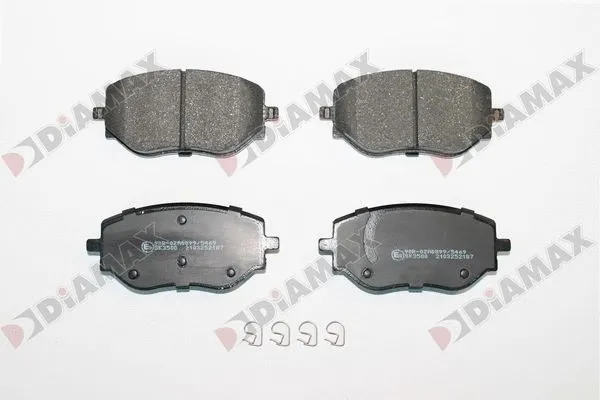 Brake Pad Set, disc brake (N09939)