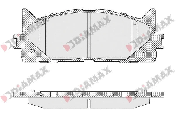 Brake Pad Set, disc brake (N09587)
