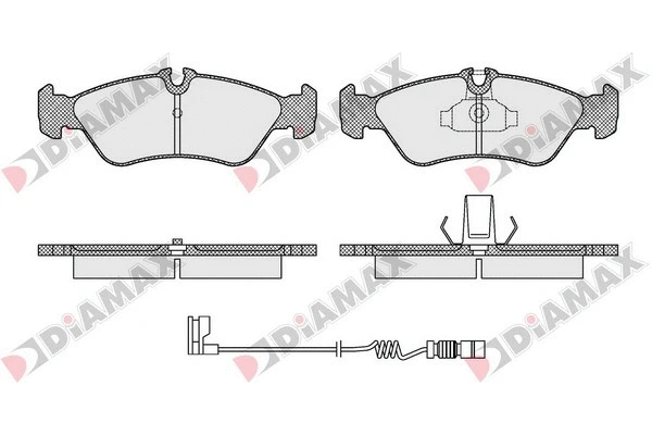 Brake Pad Set, disc brake (N09507A)