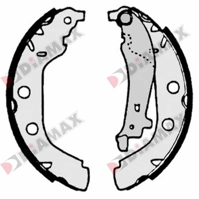 Brake Shoe Set (N01025)