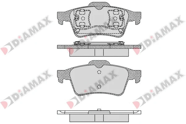 Brake Pad Set, disc brake (N09349)