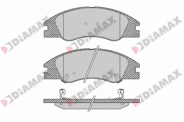 Brake Pad Set, disc brake (N09417)