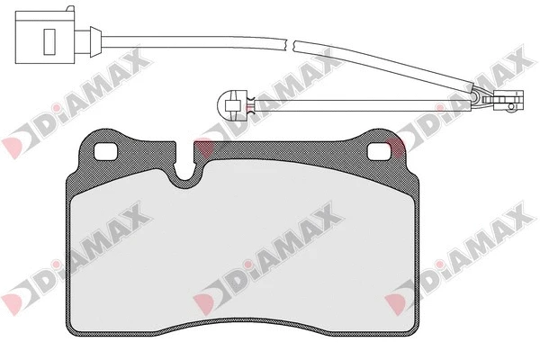 Brake Pad Set, disc brake (N09426A)