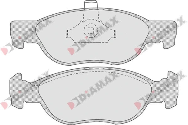 Brake Pad Set, disc brake (N09103)