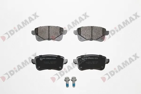 Brake Pad Set, disc brake (N09874)