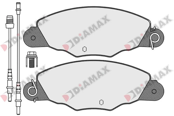 Brake Pad Set, disc brake (N09167)