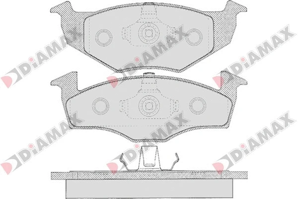 Brake Pad Set, disc brake (N09101)