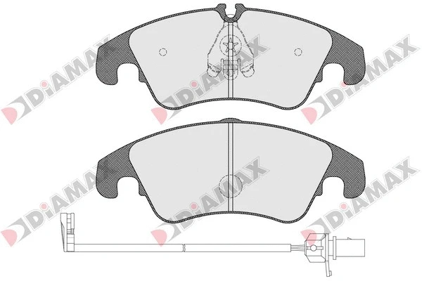 Brake Pad Set, disc brake (N09068A)