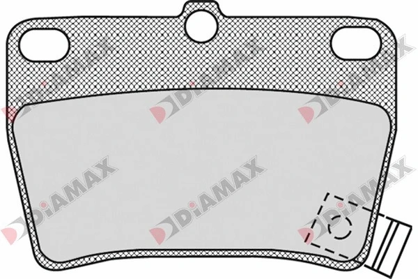 Brake Pad Set, disc brake (N09626)