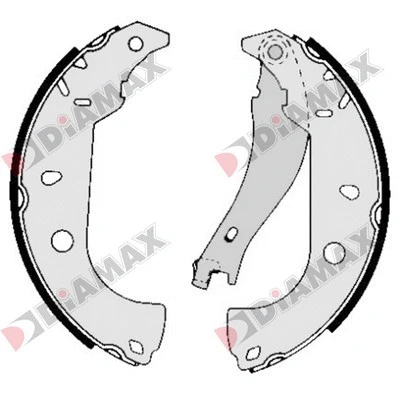 Brake Shoe Set (N01236)