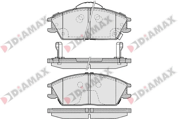 Brake Pad Set, disc brake (N09241)