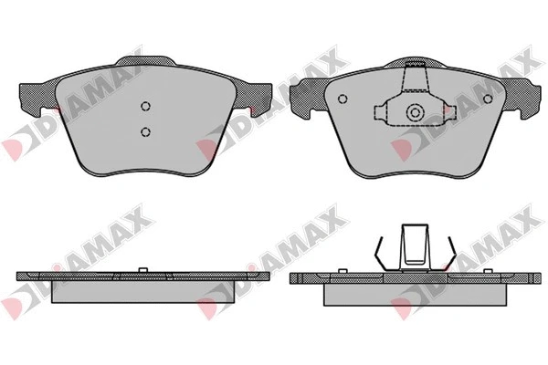 Brake Pad Set, disc brake (N09469)