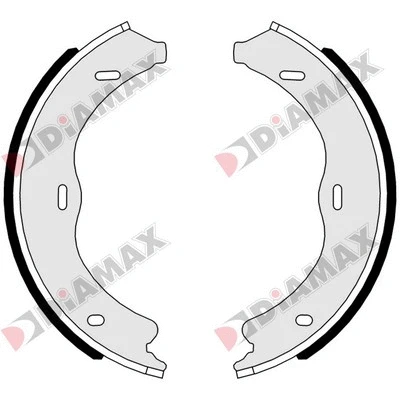 Brake Shoe Set, parking brake (N01175)