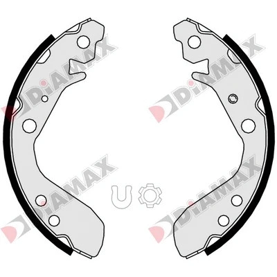 Brake Shoe Set (N01375)