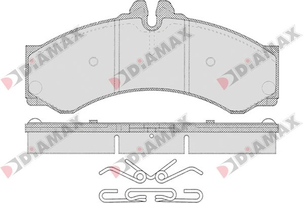 Brake Pad Set, disc brake (N09144)