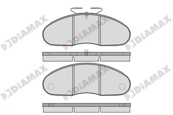 Brake Pad Set, disc brake (N09249)